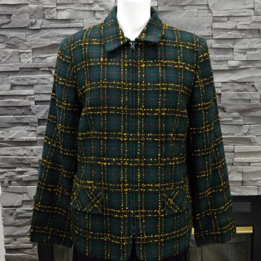 Donated. Sag Harnor Plaid jacket